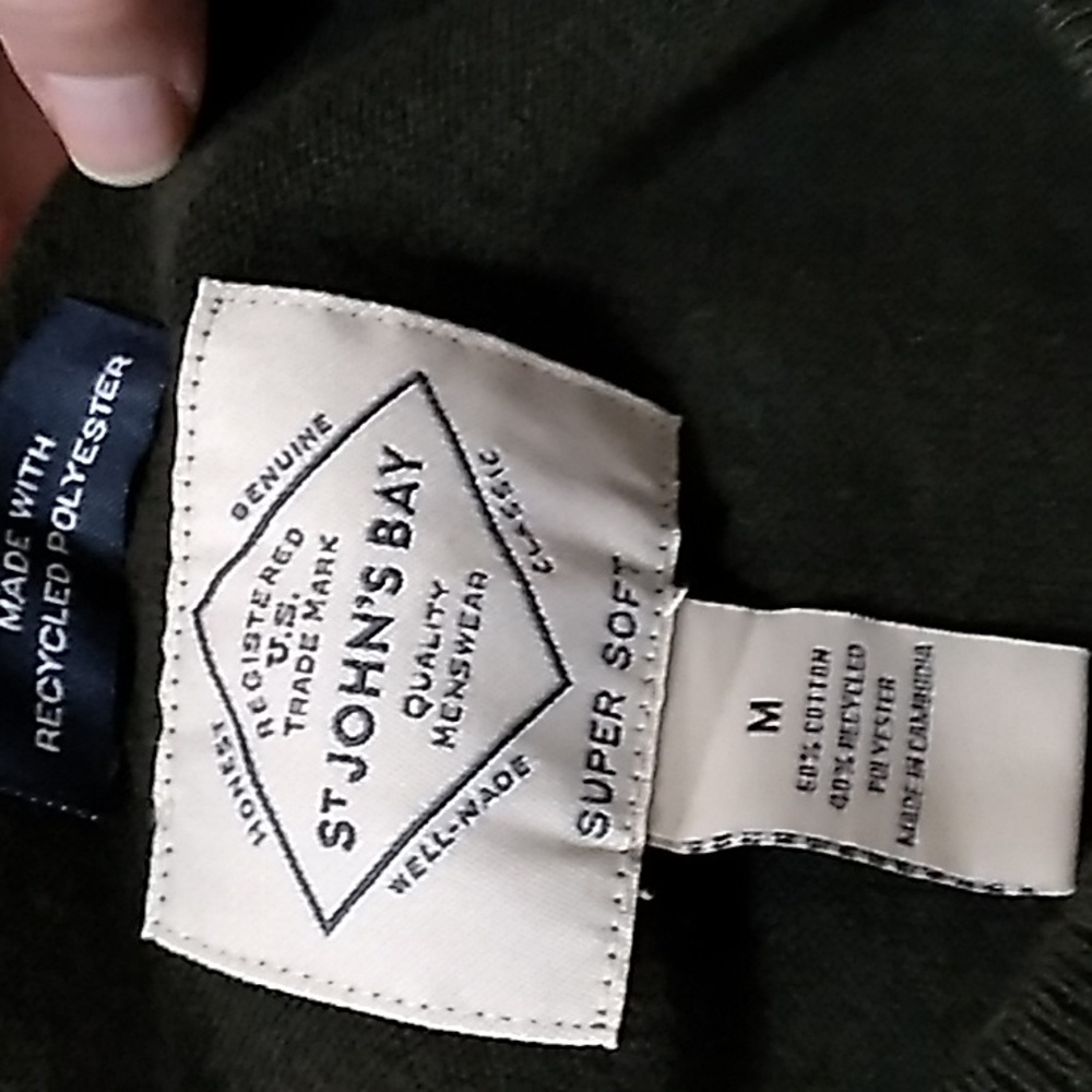 Olive pullover NWOT - Picture 6 of 7